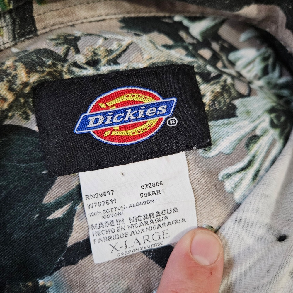 Dickies Camouflage‎ Long Sleeve Button Up Shirt XLarge Vanish Arid Ridge Pattern - Picture 5 of 7